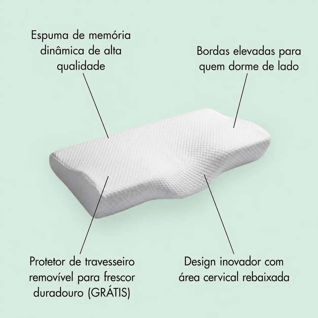 FisioSleep - Durma melhor e acorde sem dor no pescoço