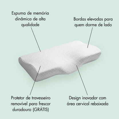 FisioSleep - Durma melhor e acorde sem dor no pescoço