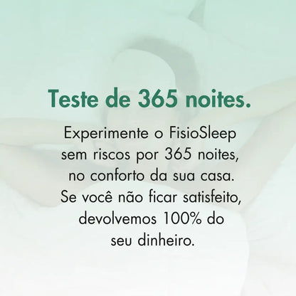 FisioSleep - Durma melhor e acorde sem dor no pescoço