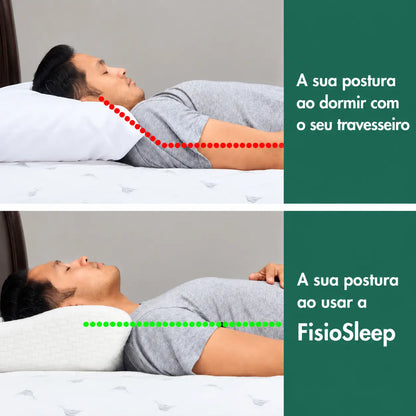 FisioSleep - Durma melhor e acorde sem dor no pescoço